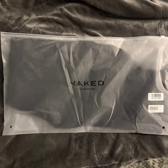 NAKED CASHMERE ROSALIE SILK TROUSER in Black NWT